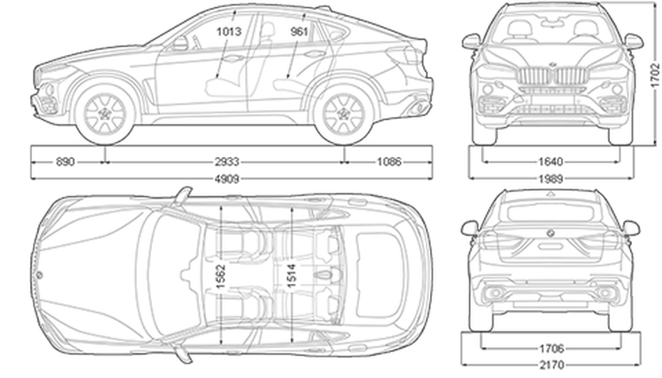 Thông số Xe BMW x6